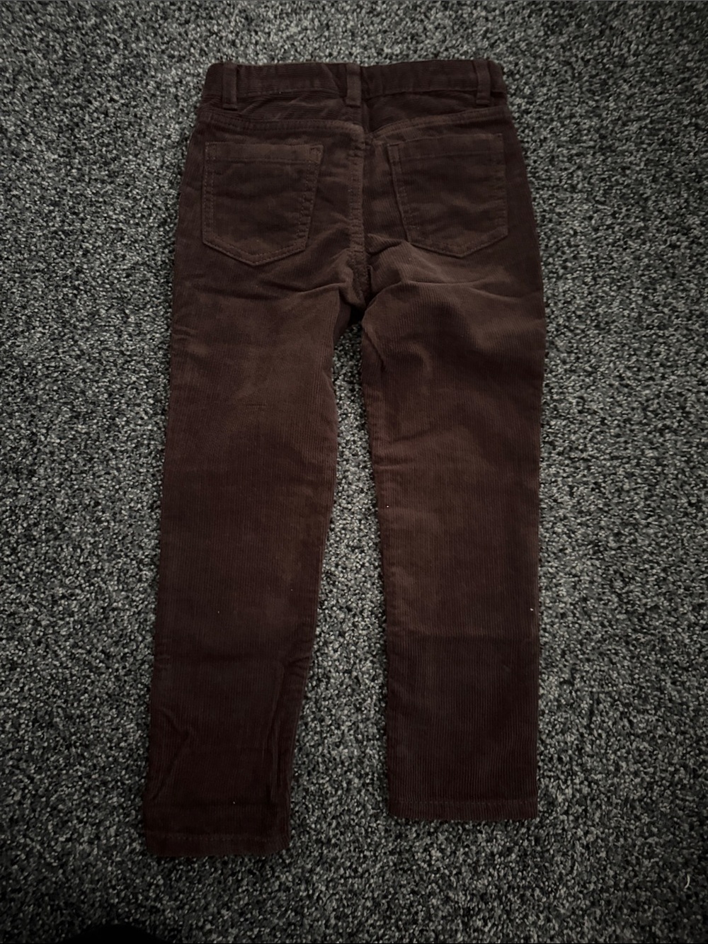 Kid’s Brown Corduroy Jeans - Classic Straight Fit - Picture 2 of 3